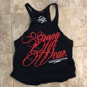 Strong Lift Wear - Muscle Back Workout Shirt